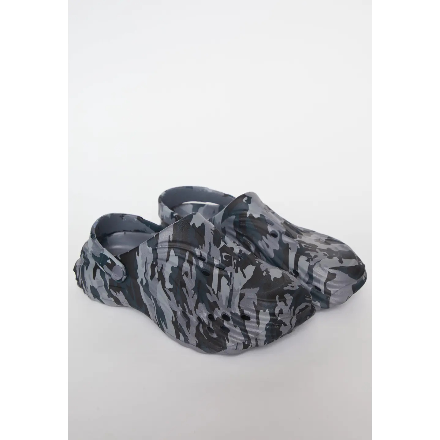 Zueco Camuflado Hombre Gris 1
