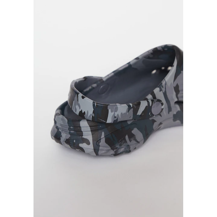 Zueco Camuflado Hombre Gris 3