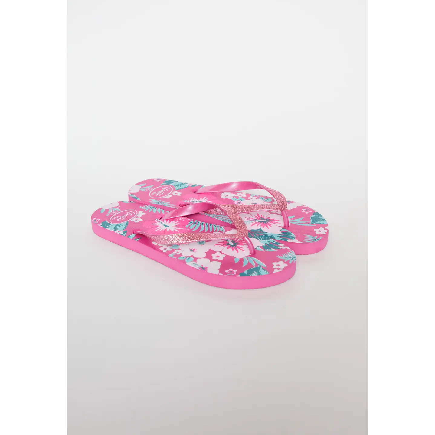 Hawaiana Glitter Mujer Rosado 1