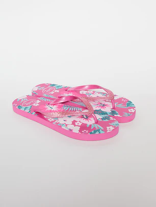 Hawaiana Glitter Mujer Rosado