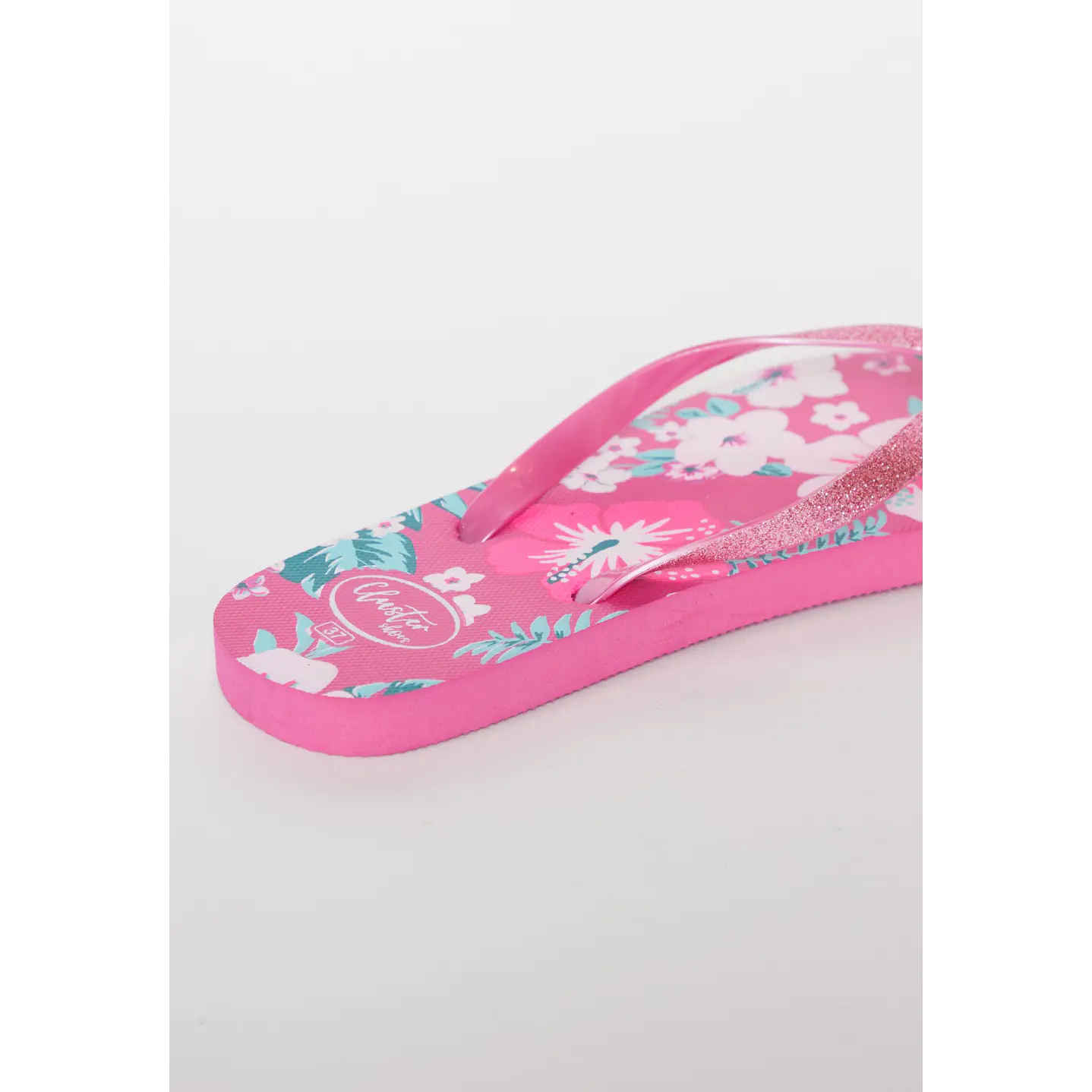 Hawaiana Glitter Mujer Rosado 3