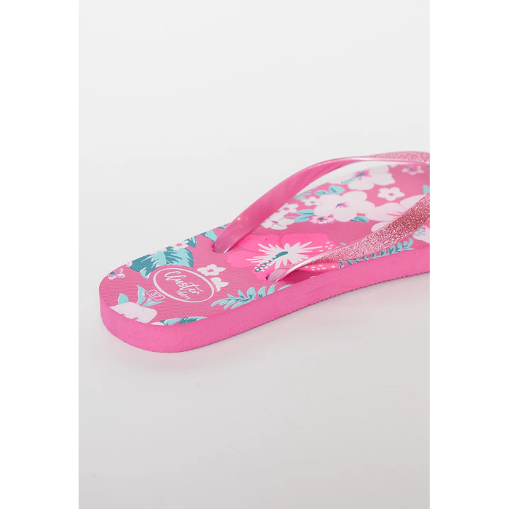 Hawaiana Glitter Mujer Rosado 3