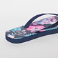 Hawaiana Glitter Mujer Negro - Miniatura 3