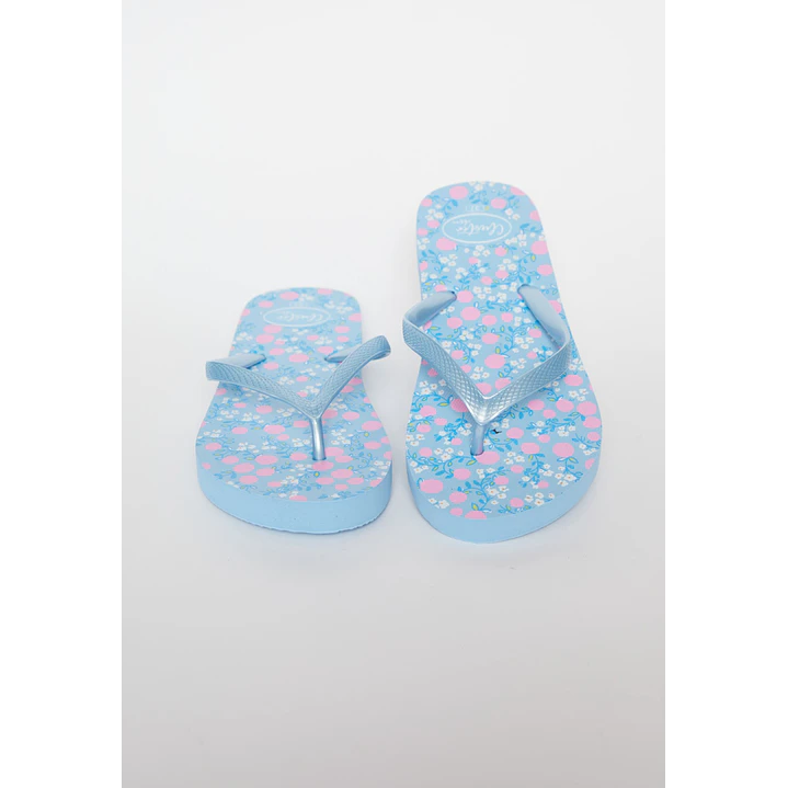 Hawaiana Básica Mujer Celeste 2