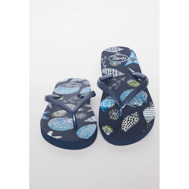 Hawaiana Básica Mujer Azul 2