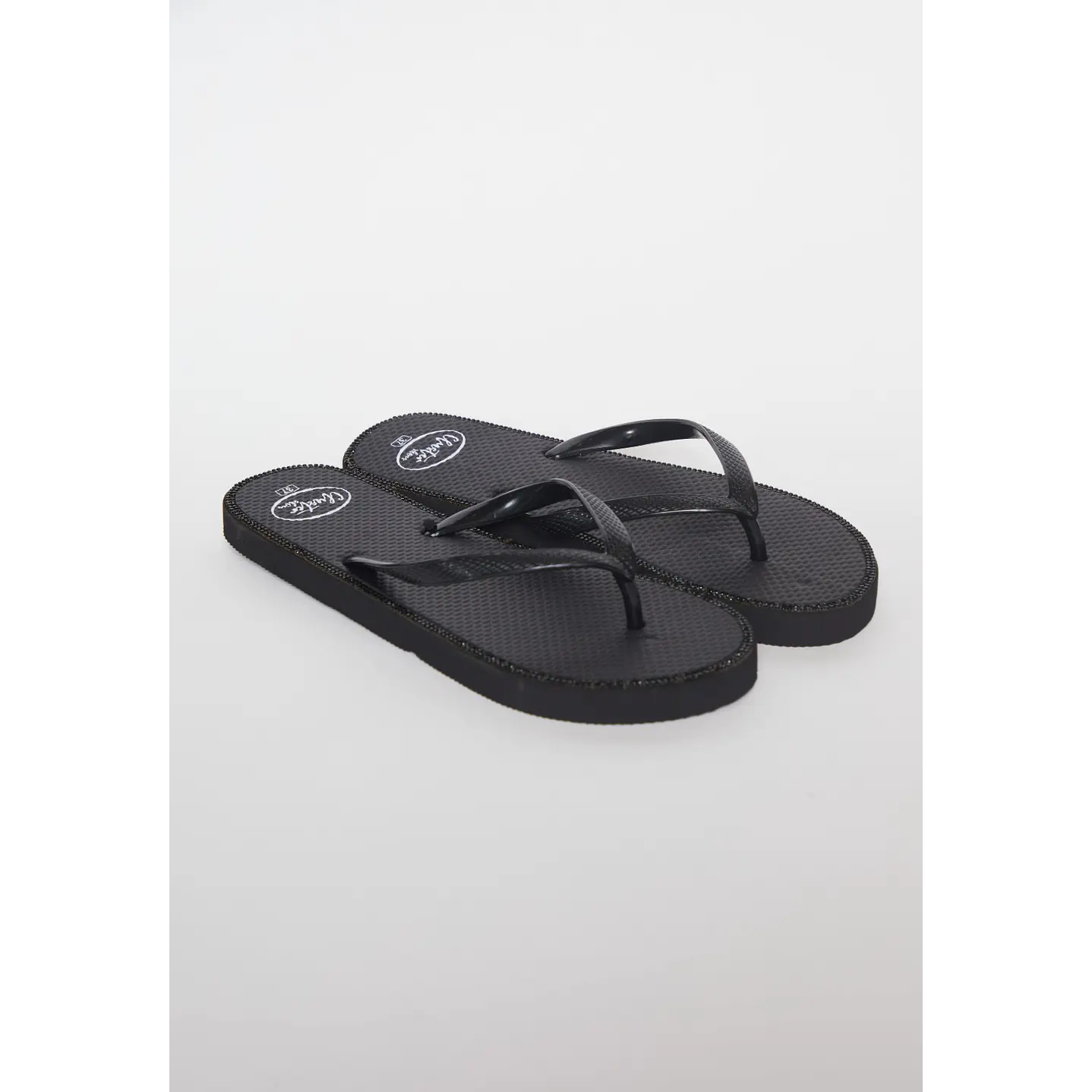 Hawaiana Brillos Mujer Negro 1
