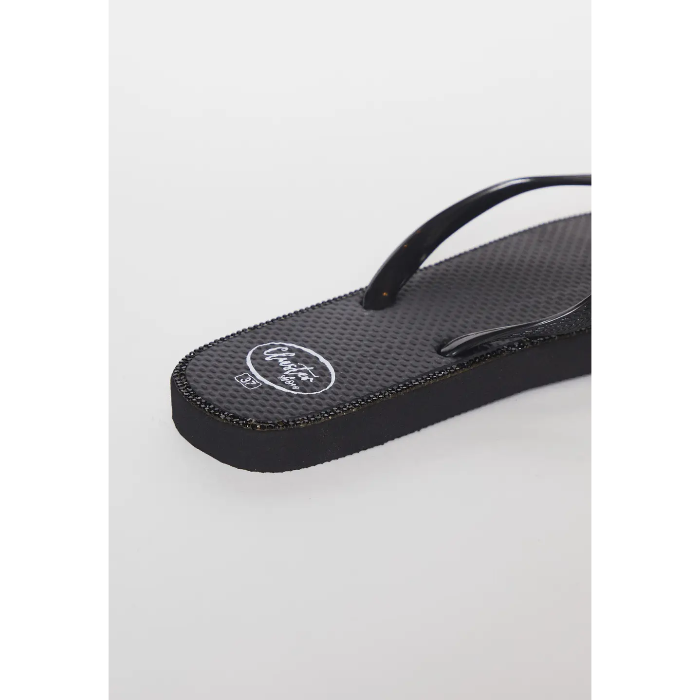 Hawaiana Brillos Mujer Negro 3
