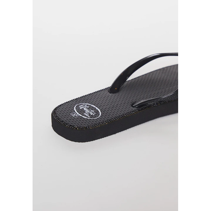 Hawaiana Brillos Mujer Negro 3