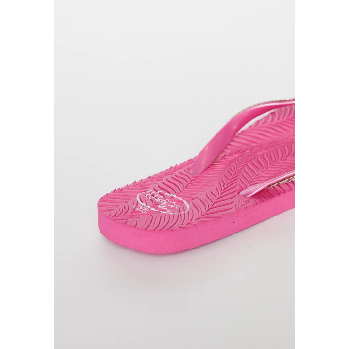Hawaiana Brillos Mujer Fucsia 3