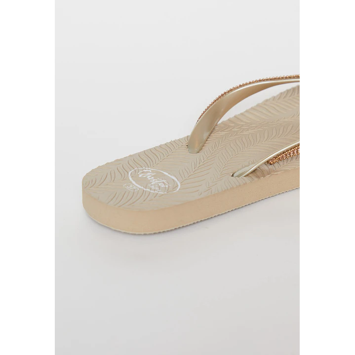Hawaiana Brillos Mujer Beige 3