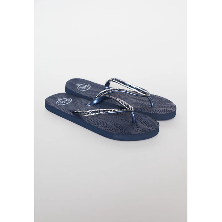 Hawaiana Brillos Mujer Azul 1