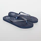 Hawaiana Brillos Mujer Azul - Miniatura 1