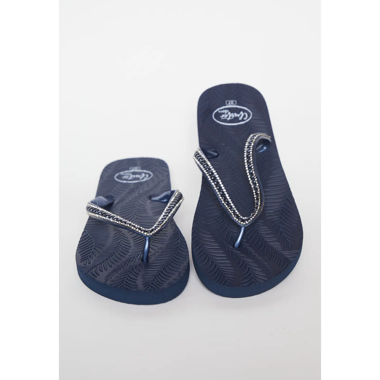Hawaiana Brillos Mujer Azul 2
