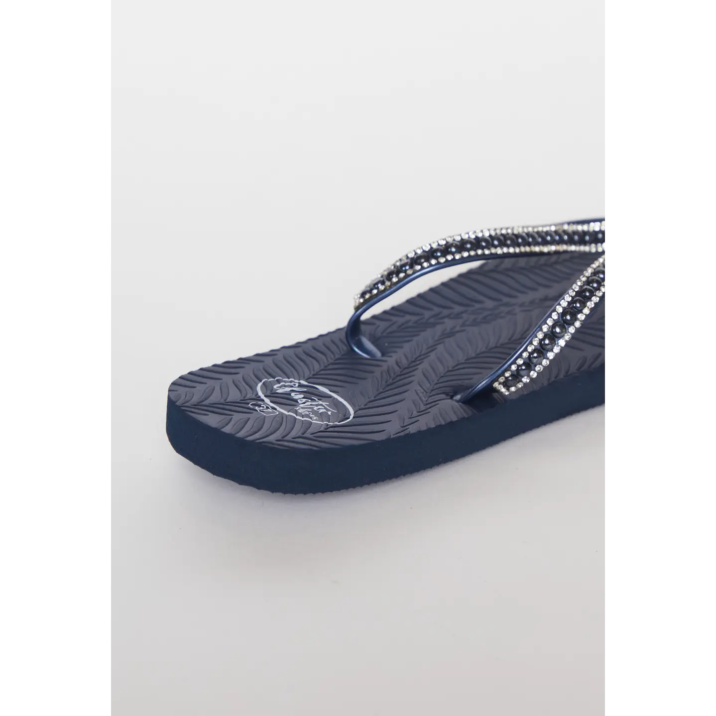 Hawaiana Brillos Mujer Azul 3
