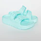 Zueco Slippers Doble Mujer Celeste - Miniatura 1