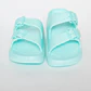 Zueco Slippers Doble Mujer Celeste - Miniatura 2