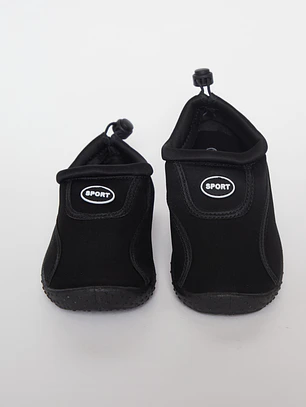 Zapato De Agua Unisex Negro (30-35)