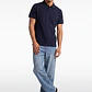 Polera Pique Hombre Azul - Miniatura 3