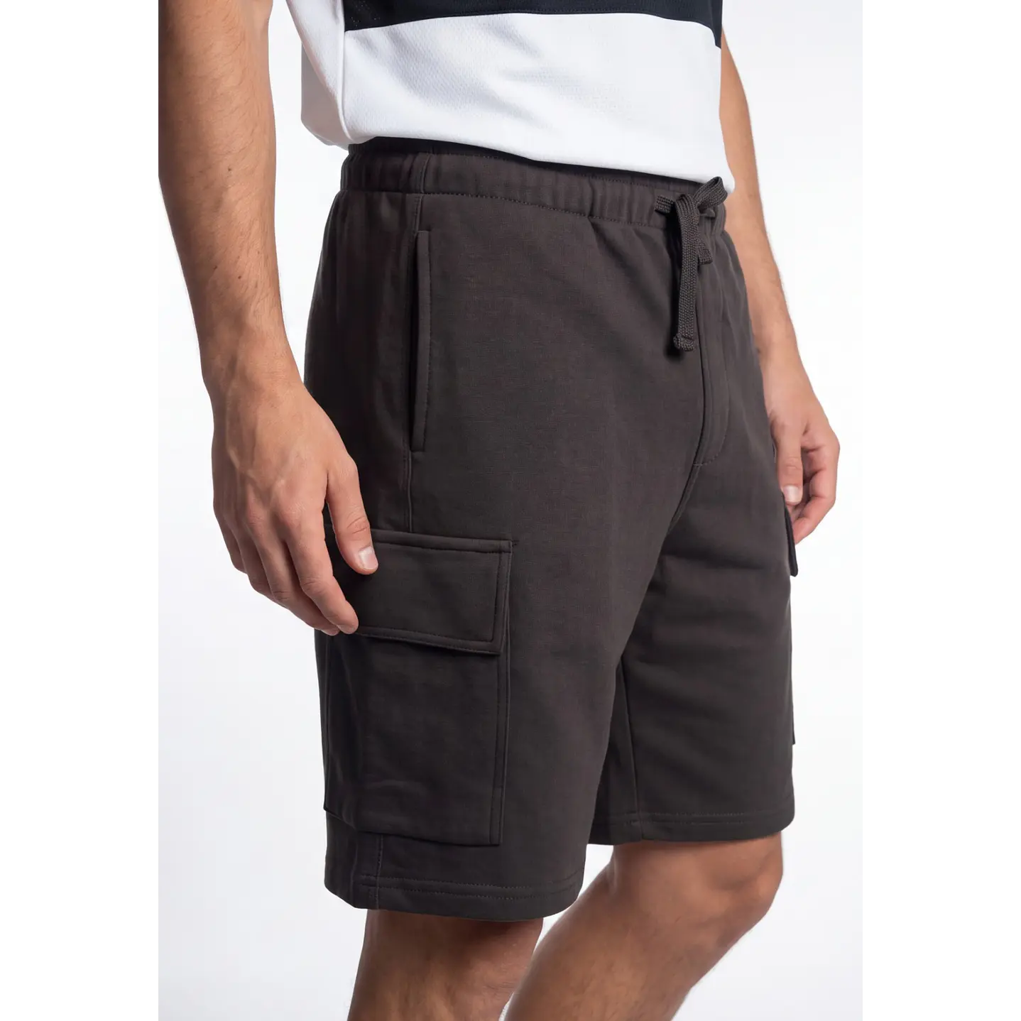 Bermuda Básico Cargo Hombre Café 4