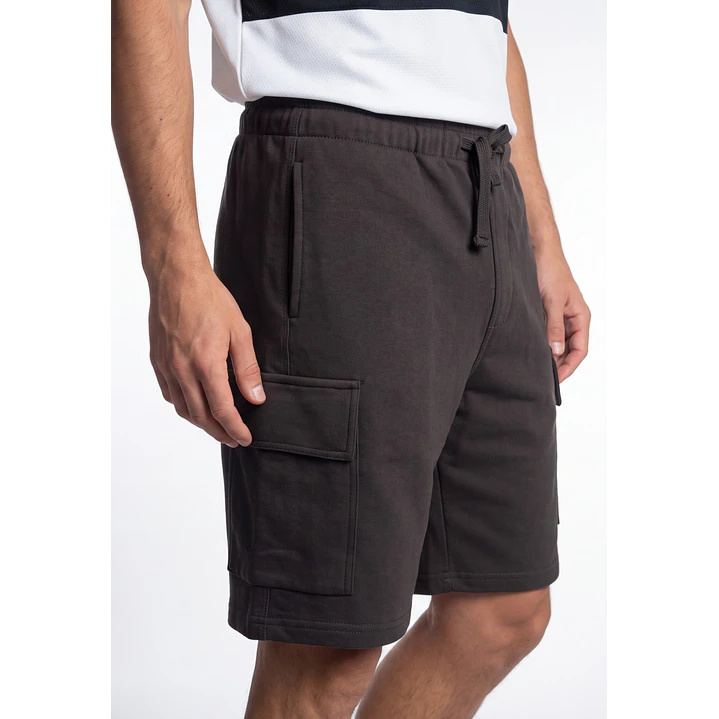 Bermuda Básico Cargo Hombre Café 4