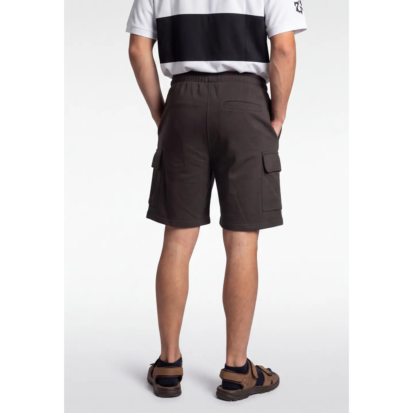 Bermuda Básico Cargo Hombre Café 2