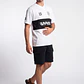 Bermuda Básico Cargo Hombre Negro - Miniatura 3