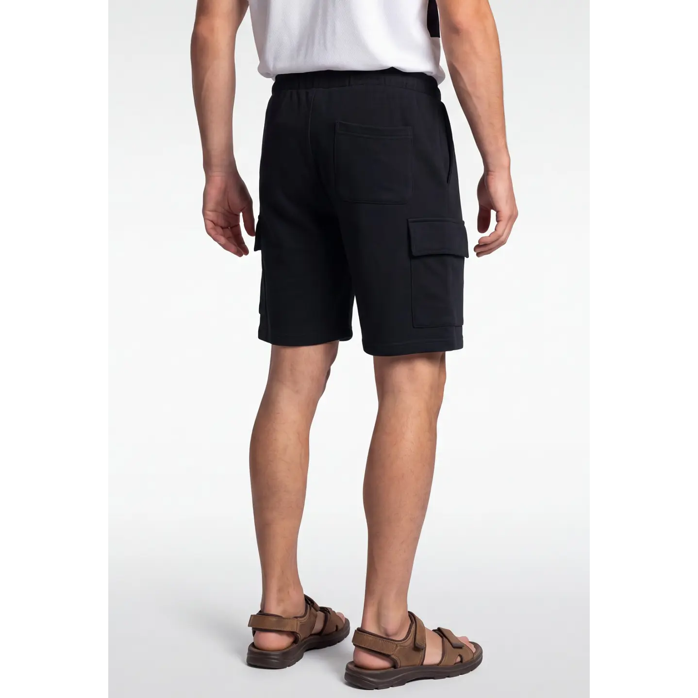 Bermuda Básico Cargo Hombre Negro 2
