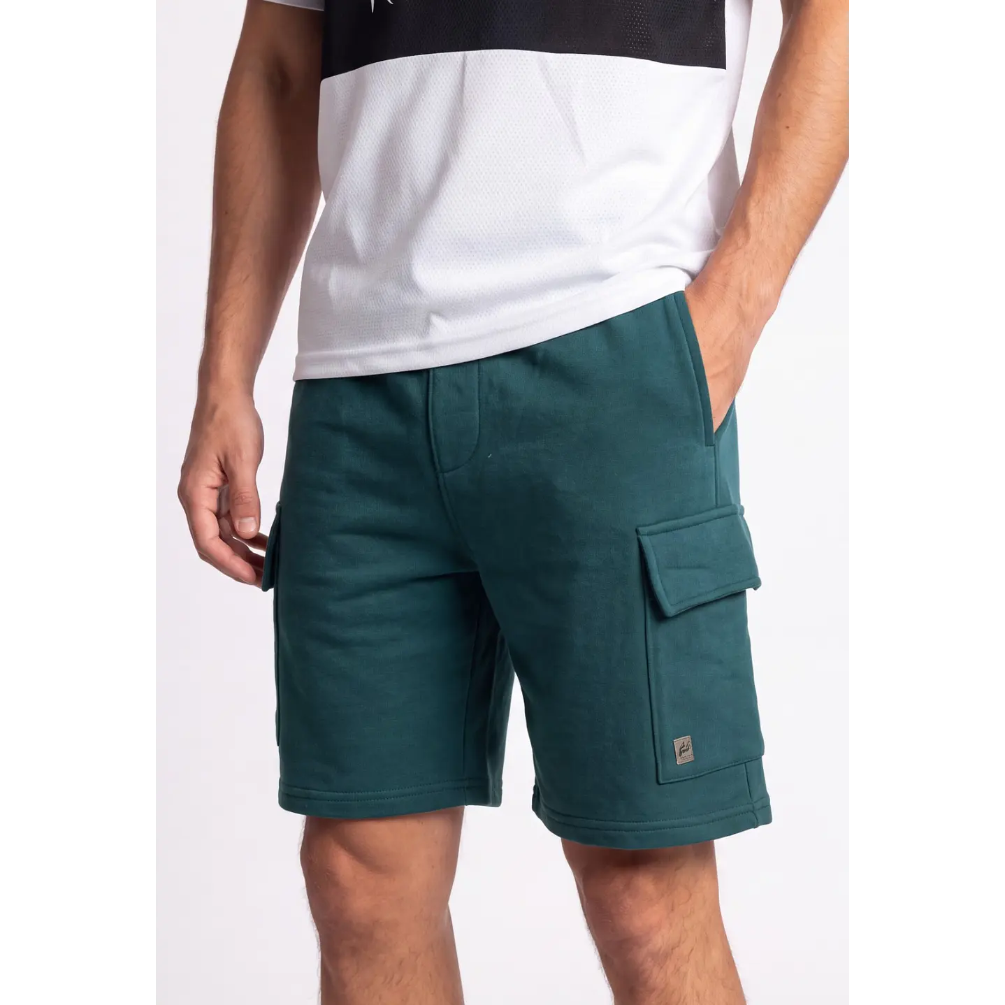 Bermuda Básico Cargo Hombre Verde 1