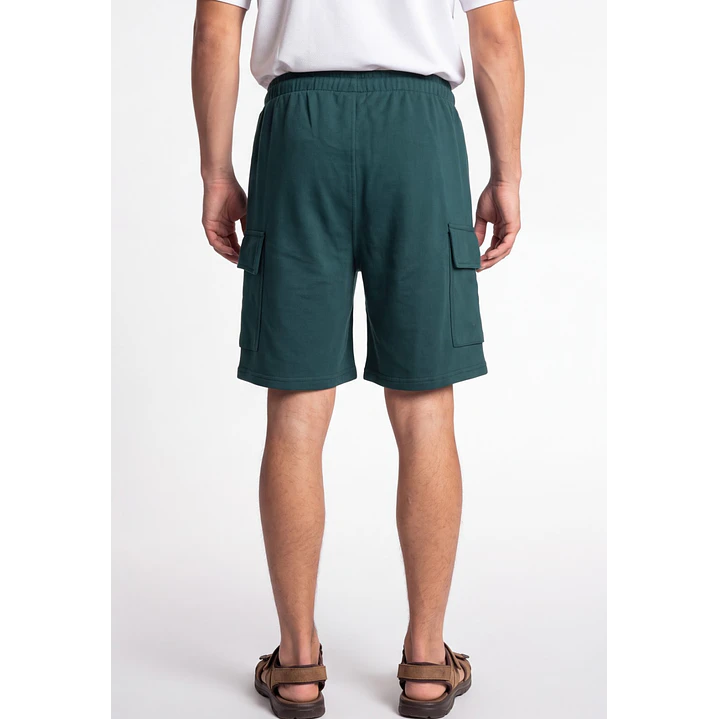 Bermuda Básico Cargo Hombre Verde 2