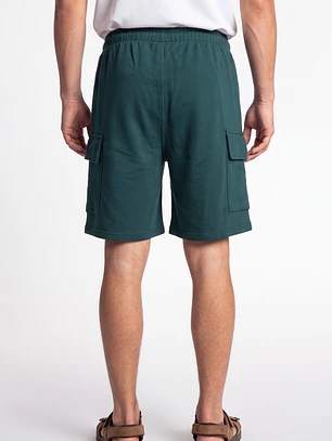 Bermuda Básico Cargo Hombre Verde