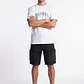 Bermuda Denim Cargo Hombre Negro - Miniatura 3