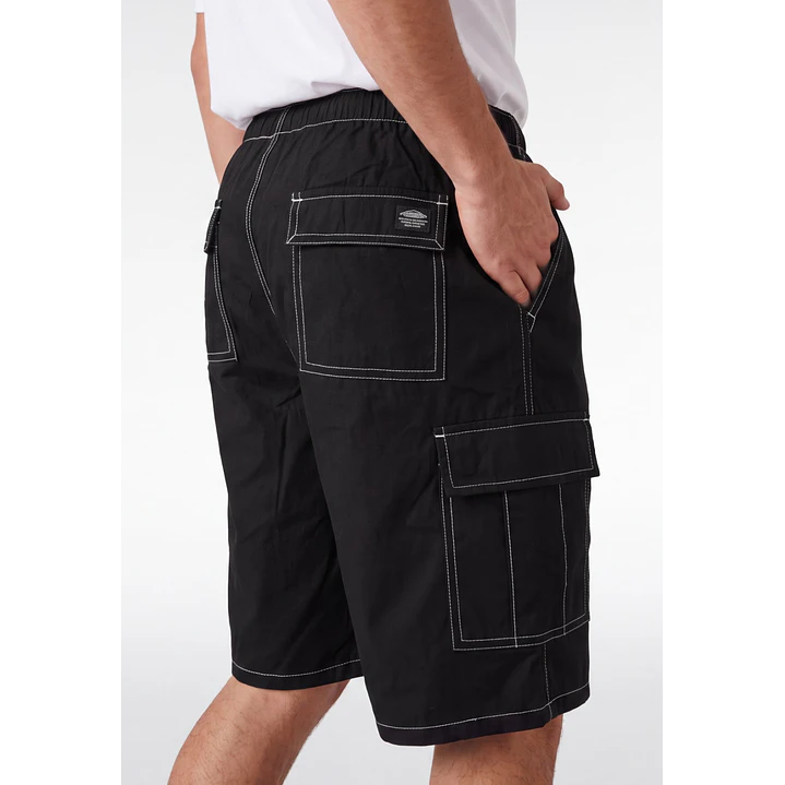 Bermuda Denim Cargo Hombre Negro 4