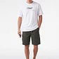Bermuda Denim Cargo Hombre Verde - Miniatura 3