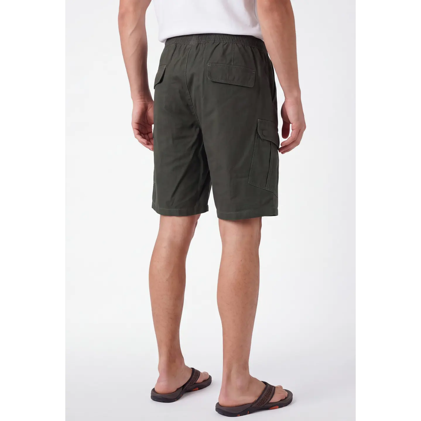 Bermuda Denim Cargo Hombre Verde 2