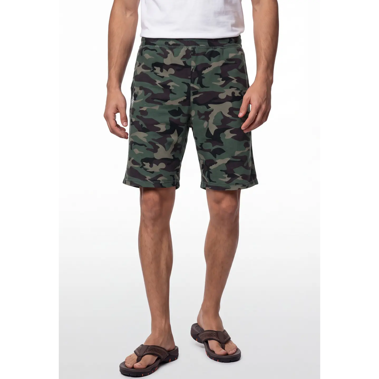 Bermuda Denim Camuflado Hombre Verde 1