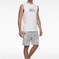 Bermuda Denim Camuflado Hombre Beige - Miniatura 3