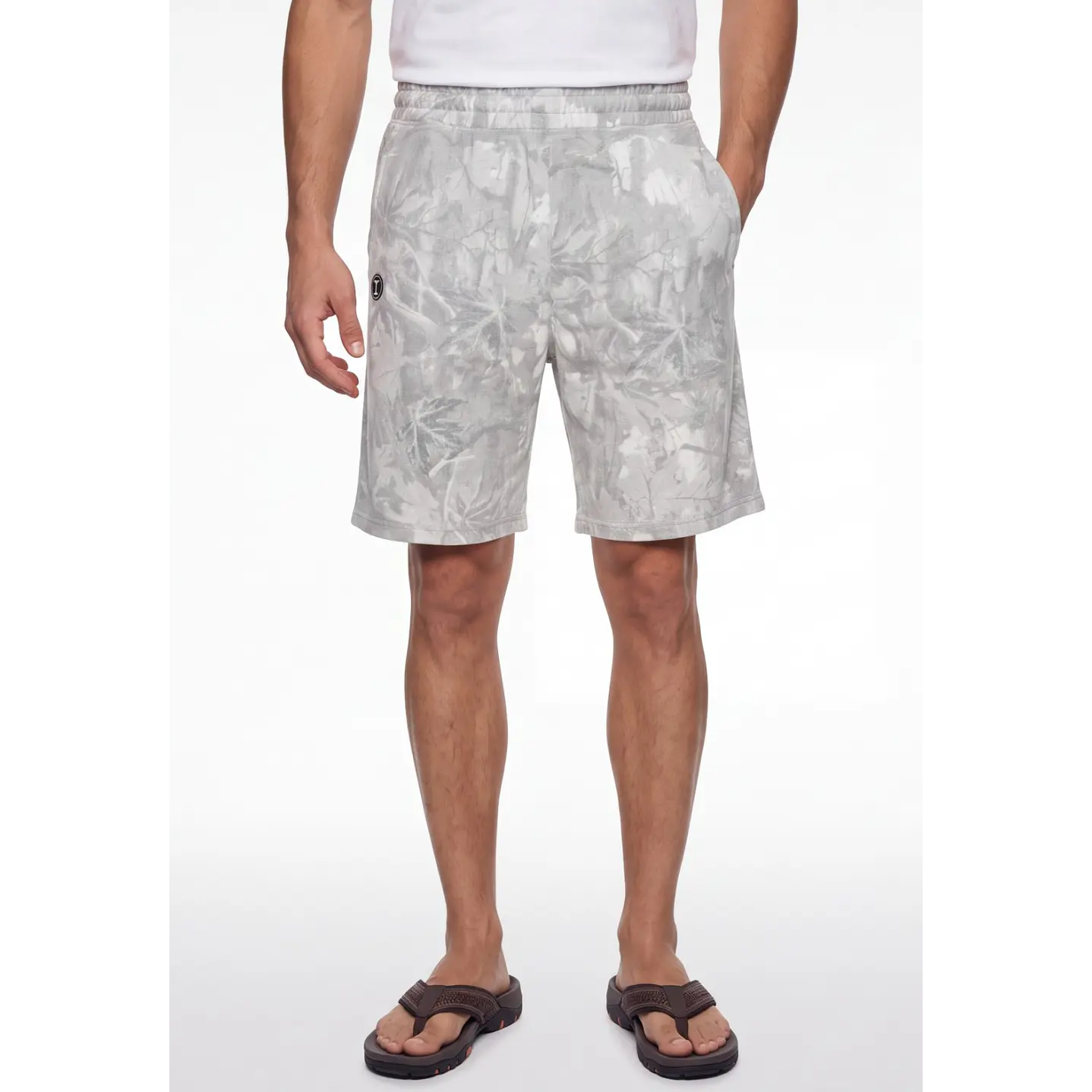 Bermuda Denim Camuflado Hombre Beige 1