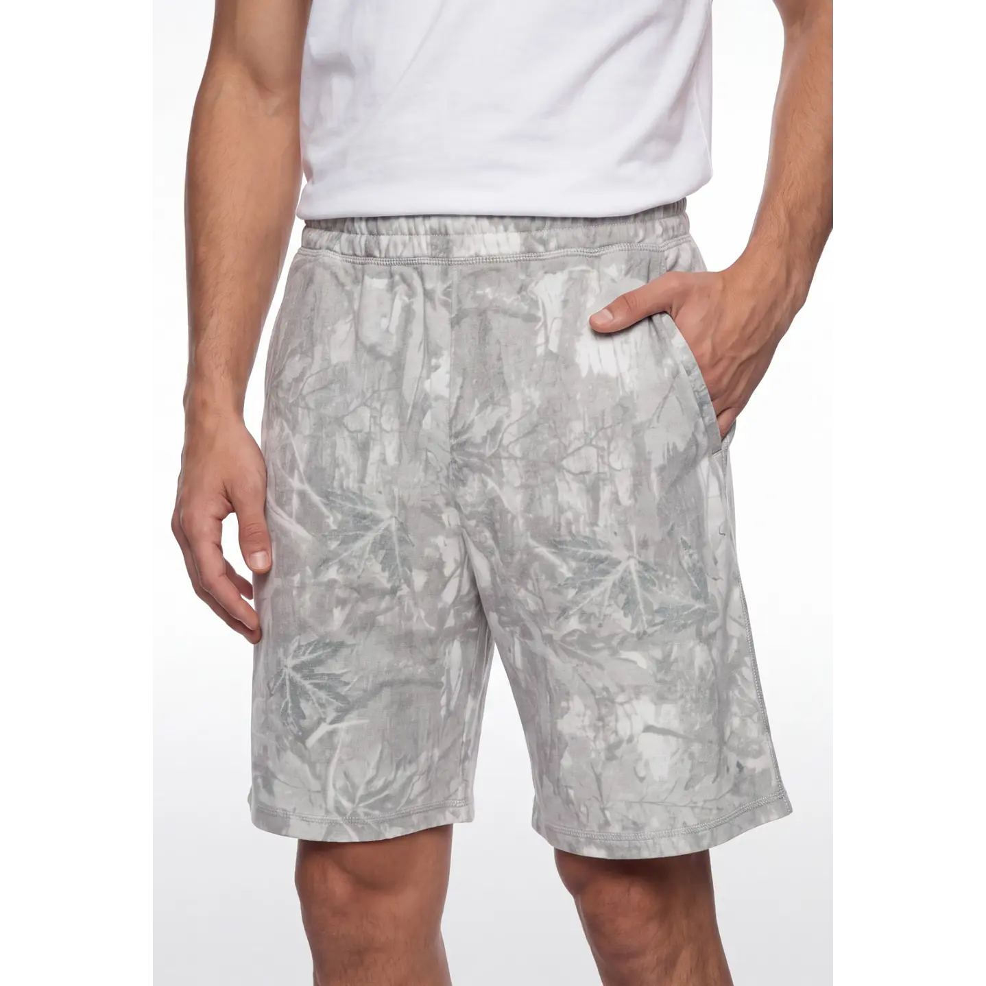Bermuda Denim Camuflado Hombre Beige 4