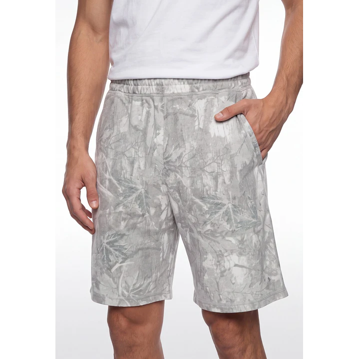 Bermuda Denim Camuflado Hombre Beige 4