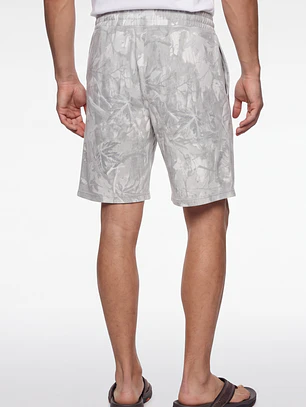 Bermuda Denim Camuflado Hombre Beige