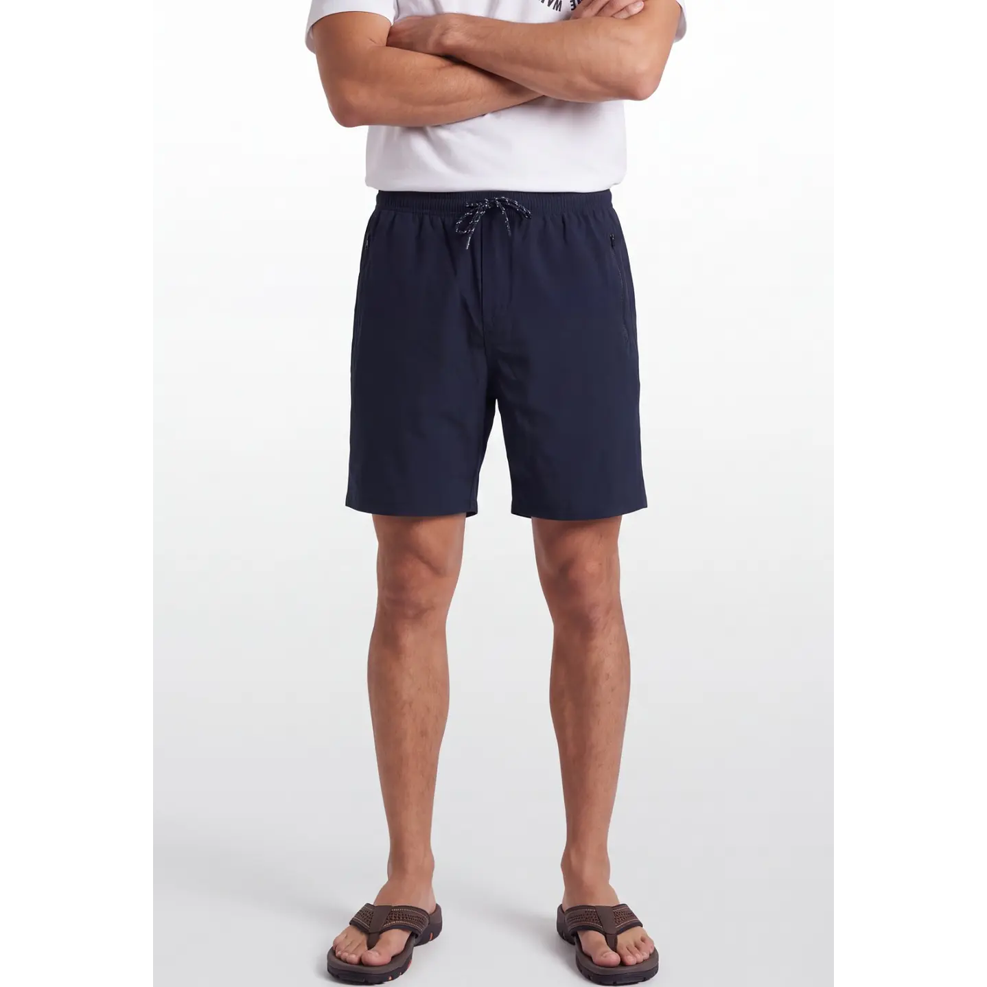 Bermuda Básico Hombre Azul 1