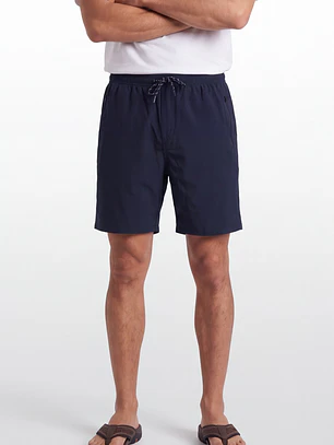 Bermuda Básico Hombre Azul