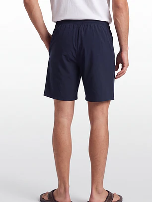Bermuda Básico Hombre Azul