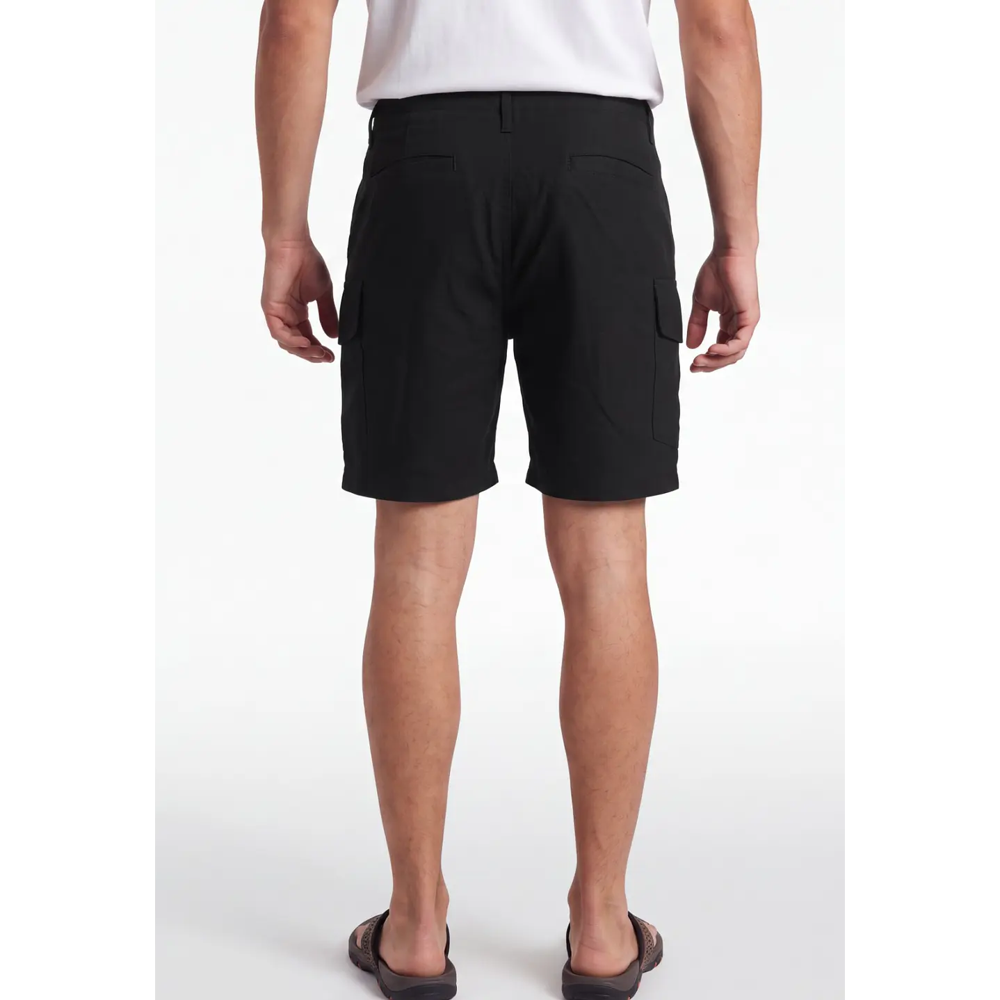Bermuda Cargo Hombre Negro 2