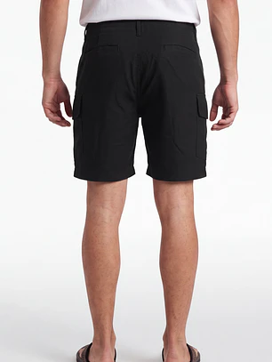 Bermuda Cargo Hombre Negro