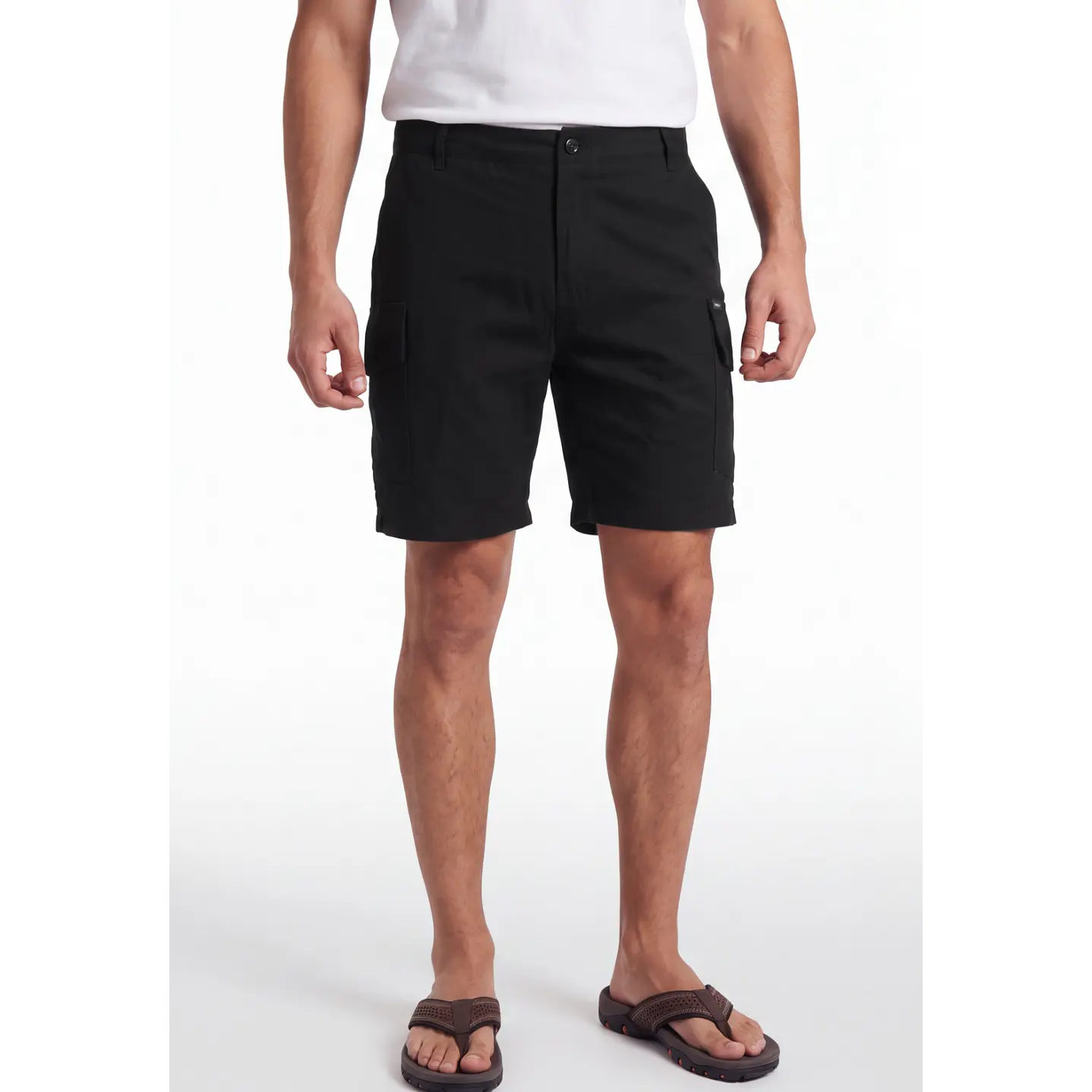 Bermuda Cargo Hombre Negro 1