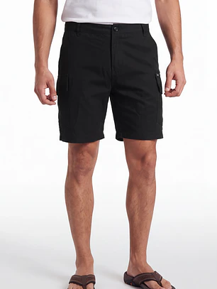 Bermuda Cargo Hombre Negro