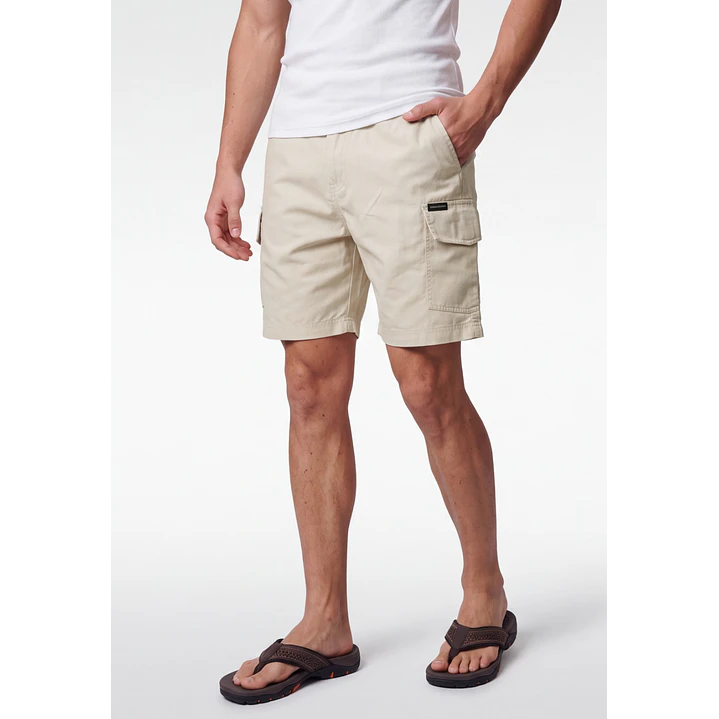 Bermuda Cargo Hombre Kaki 1
