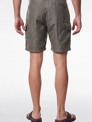 Bermuda Delgado Cargo Hombre Beige