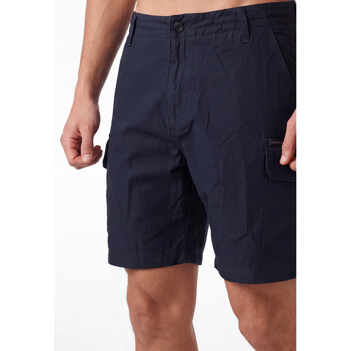 Bermuda Cargo Hombre Azul 4